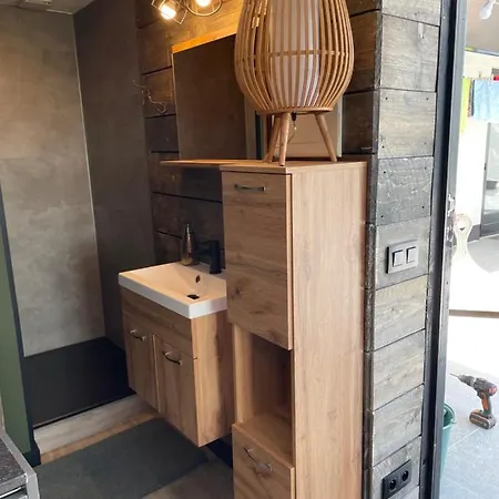 Villa Tiny House à Westdorpe Extérieur photo